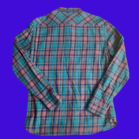 PAUL SMITH 100% Organic Cotton Plaid Button Down Shirt - Picture 2 of 6